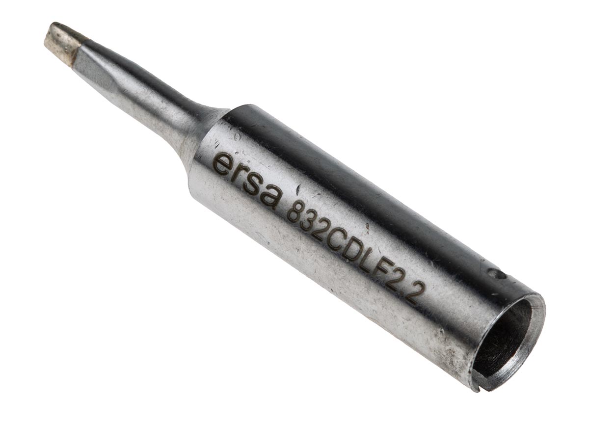 Ersa 1 x 2.2 mm Chisel Soldering Iron Tip for use with Power Tool