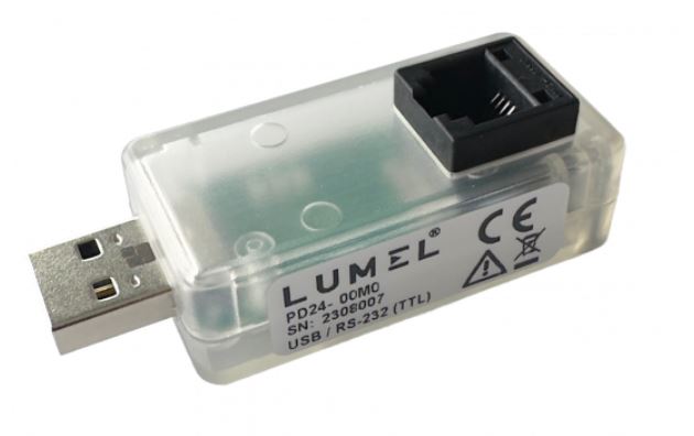 Lumel USB Male to RJ12 Female Interface Adapter