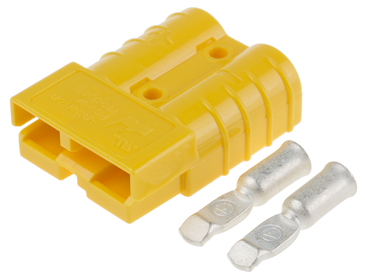 Anderson Power Products Battery Connector, 50A