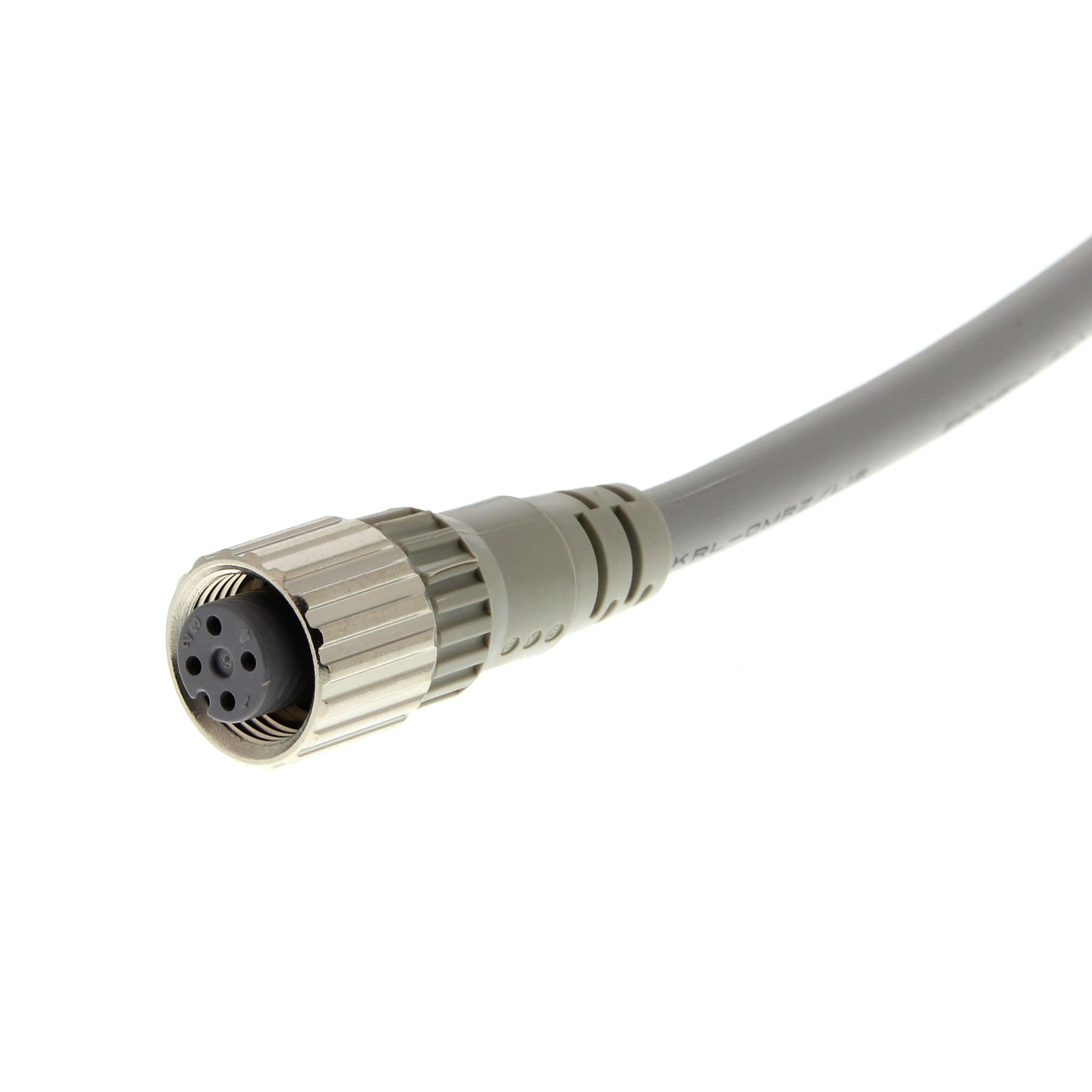 Omron Female 4 way M12 to Free End Sensor Actuator Cable, 5 m