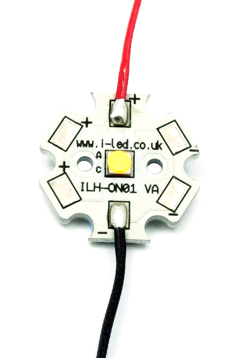 ILS ILH-OG01-WHWH-SC221-WIR200., OSLON Square PowerStar LED Array, 1 White LED (5000K)