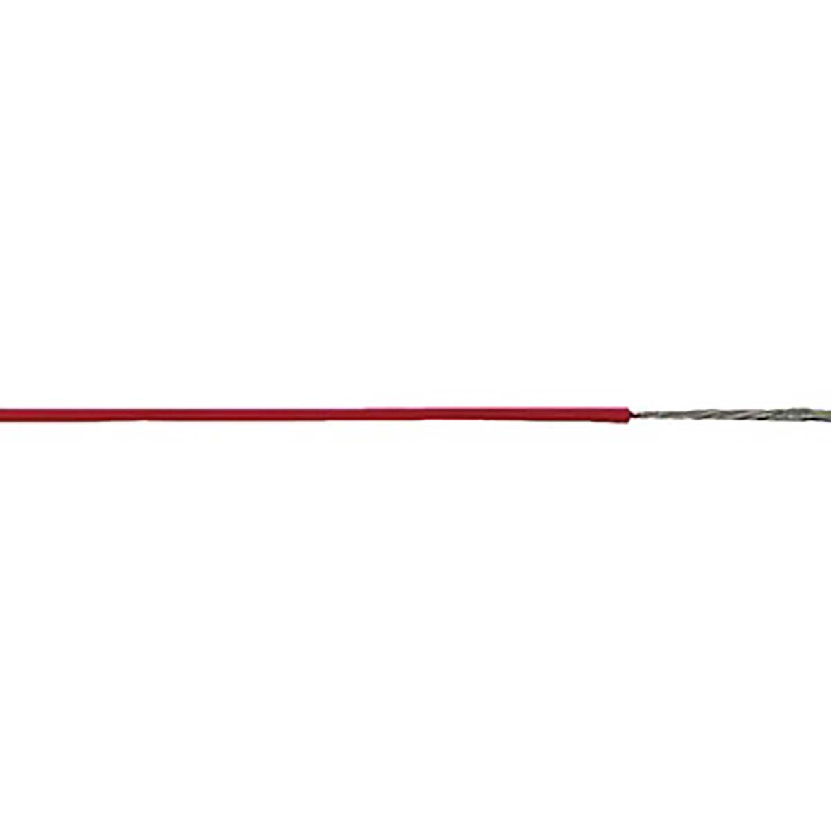 Lapp ÖLFLEX HEAT Series Red 1.5 mm² Hook Up Wire, 15 AWG, 19/0.25 mm, 100m, Silicone Insulation, 51104