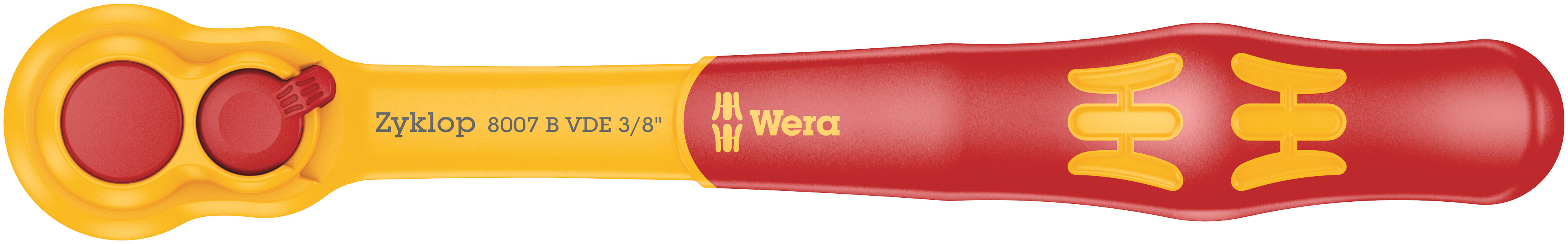 Wera 3/8 in Square Insulated pawl with reversing lever, Socket Joint