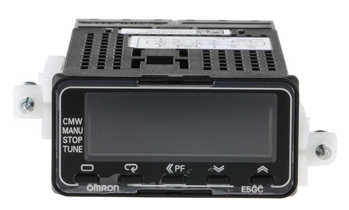 Omron E5GC Panel Mount PID Temperature Controller, 48 x 48mm, 1 Output SSR, Solid State Relay, Logic, 100 → 240 V ac