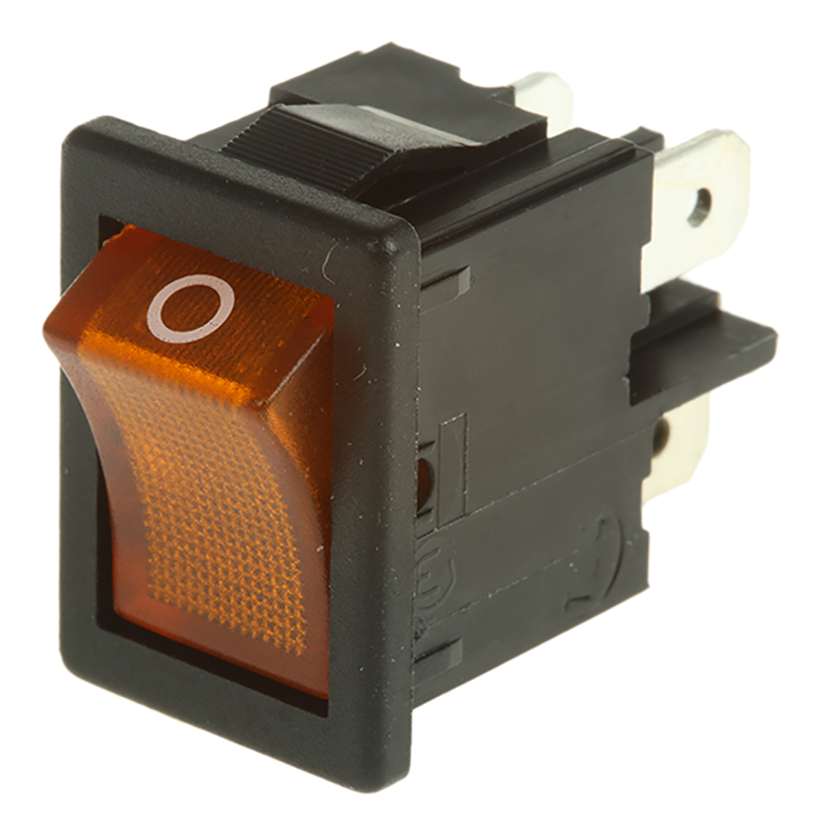 Marquardt Illuminated DPST, On-Off Rocker Switch Panel Mount