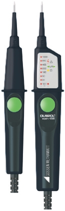 Gossen Metrawatt DUSPOL expert 1000, LED Voltage tester, 1000V ac/dc, Continuity Check, Battery Powered, CAT III 1000V