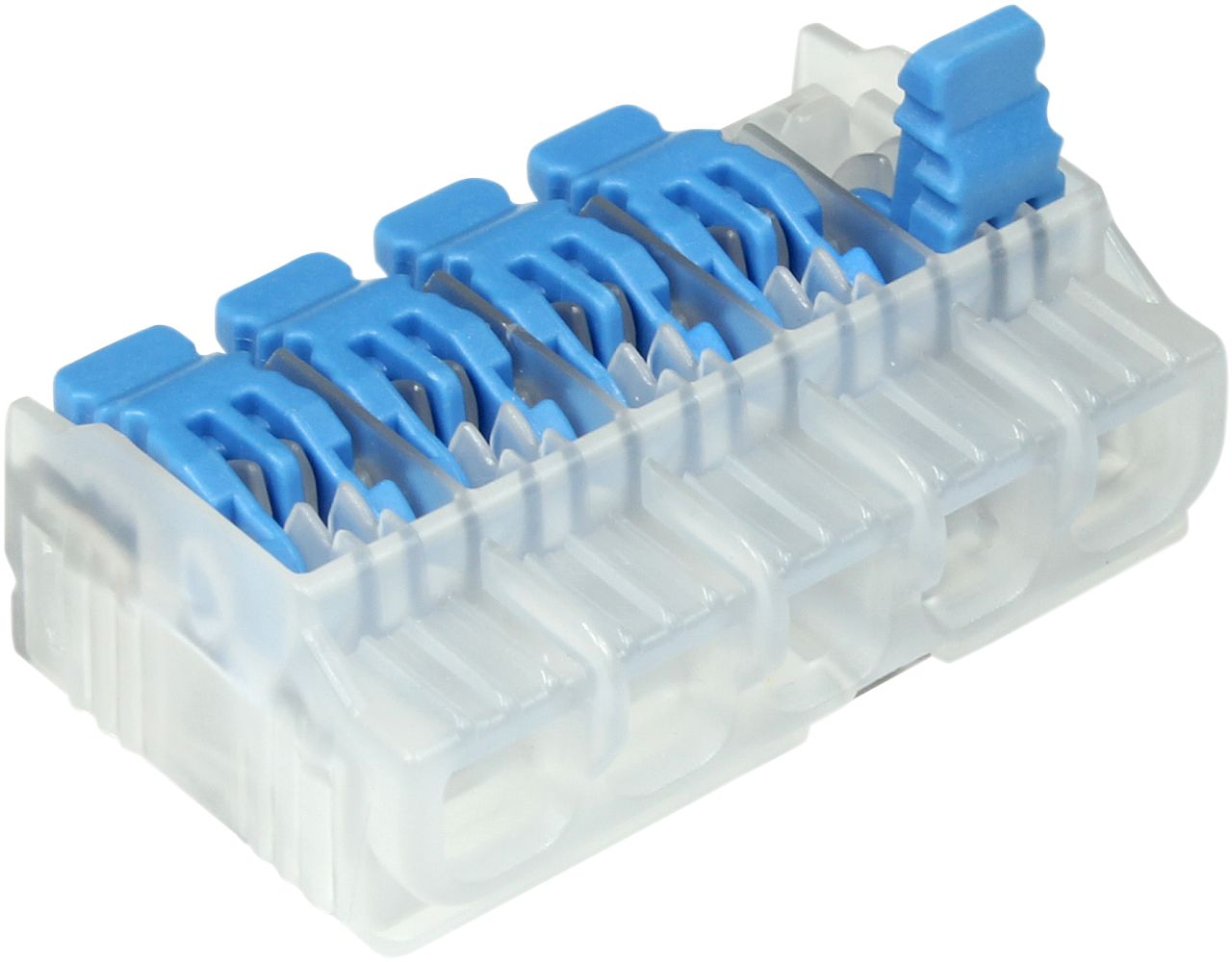 Ideal Industries, Lever Connectors Wire Splice Wire Splice Connector, Blue, Insulated 4mm²