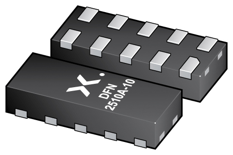 Nexperia PUSB3FR4Z, Hex-Element ESD Protection Diode, 10-Pin DFN2510A