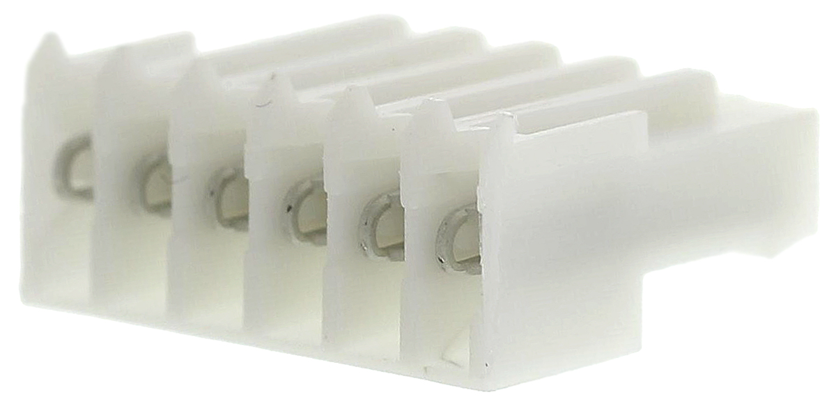 TE Connectivity 6-Way IDC Connector Socket for Cable Mount, 1-Row