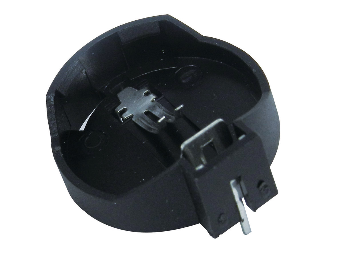 RS PRO CR2032 Battery Holder, PCB Mounted Contact