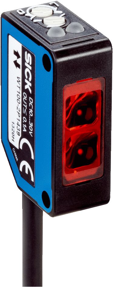 SICK Energetic Photoelectric Sensor, Miniature Sensor, 0 → 1200 mm Detection Range