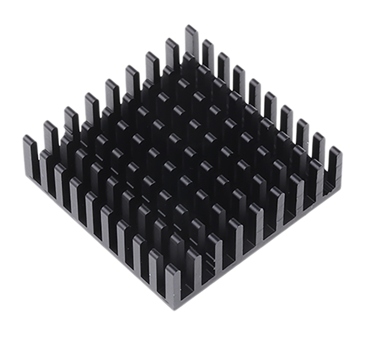 Fischer Elektronik Heatsink, Universal Square Alu, 15.7K/W, 35 x 35 x 10mm, Adhesive Foil, Conductive Foil