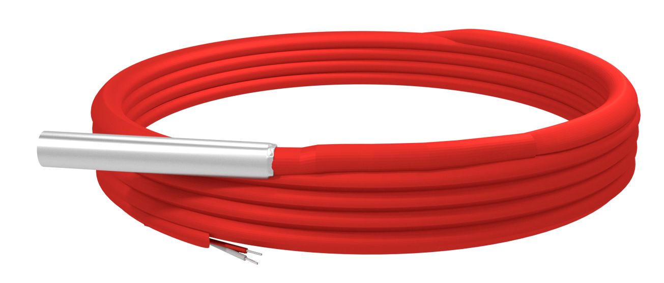 RS PRO PT1000 Temperature Sensor, 6mm Dia, 50mm Long, 2 Wire, Probe, 400°C Max