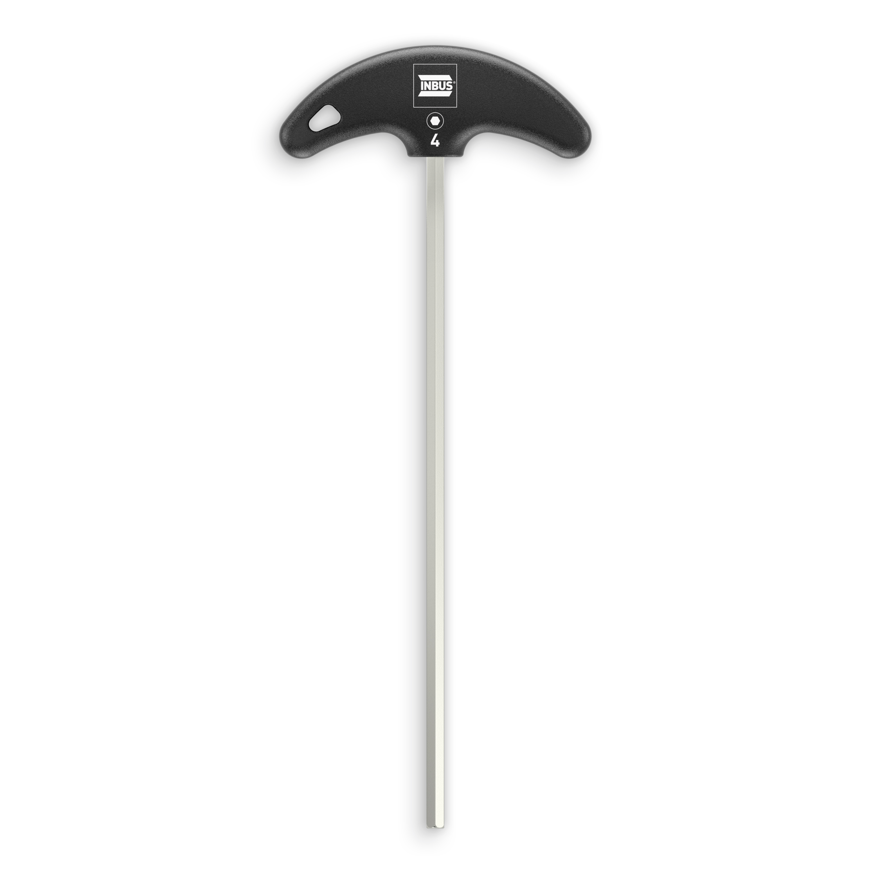 INBUS T-handle Metric Hex Key, 4mm