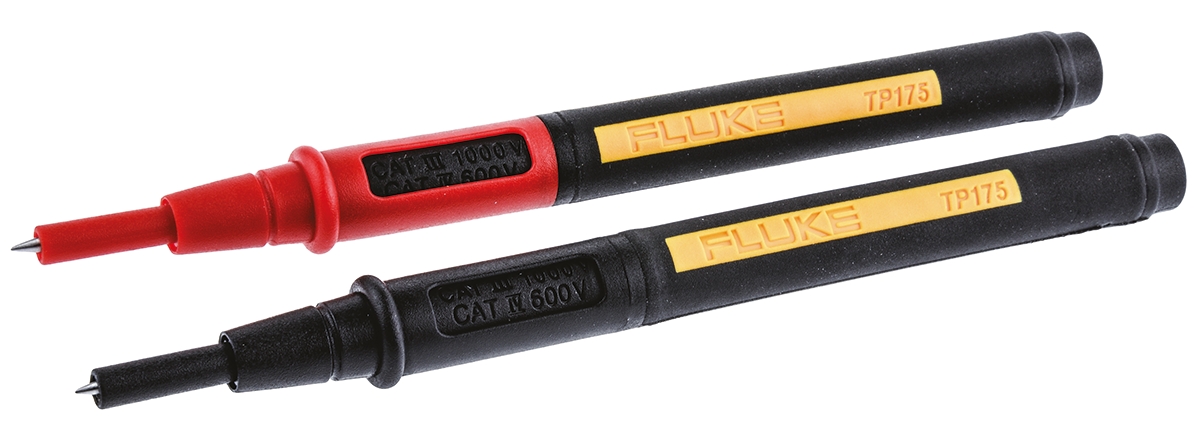 Fluke Test Probe, 4mm Tip, 1 kV, 600 V, 10A