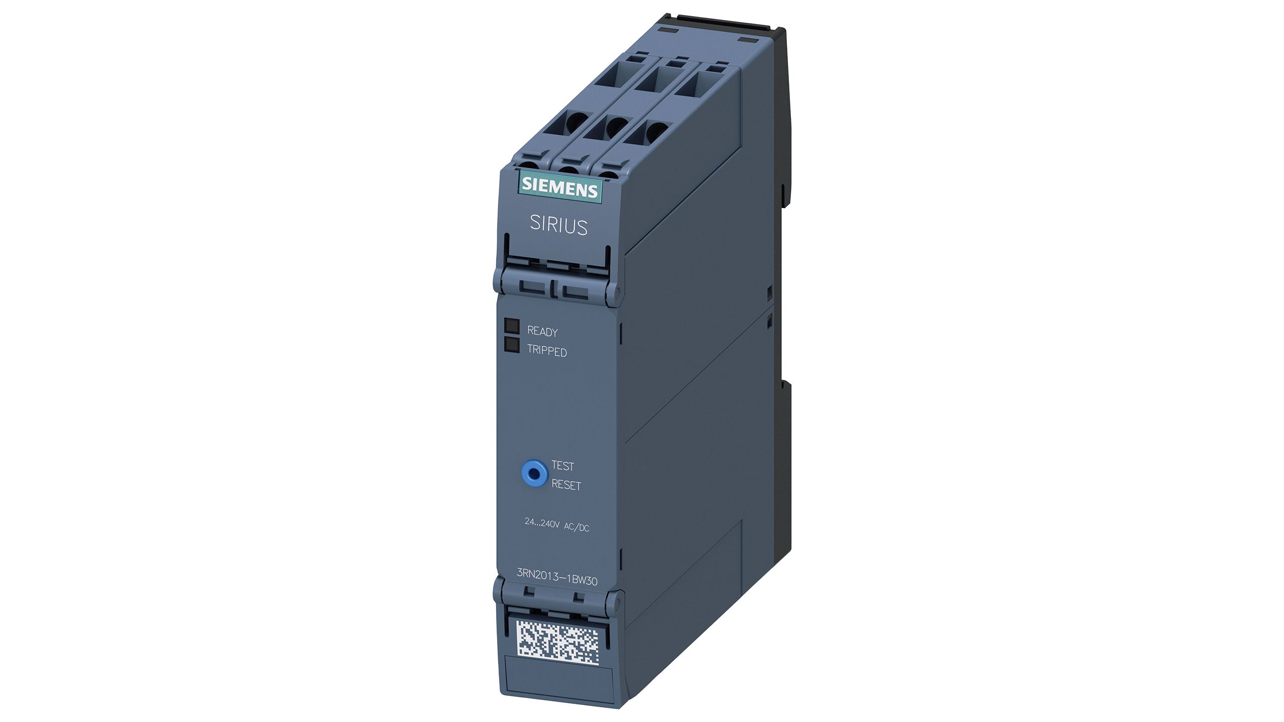 Siemens  Thermistor Motor Protection Monitoring Relay, DPDT, 24 → 240V ac/dc, DIN Rail