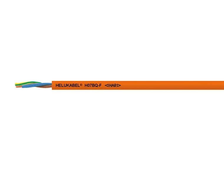 Helukabel H07BQ-F Series Control Cable, 3 Cores, 1.5 mm², Screened, 16 AWG, Shielded PUR Shield, Control Cable