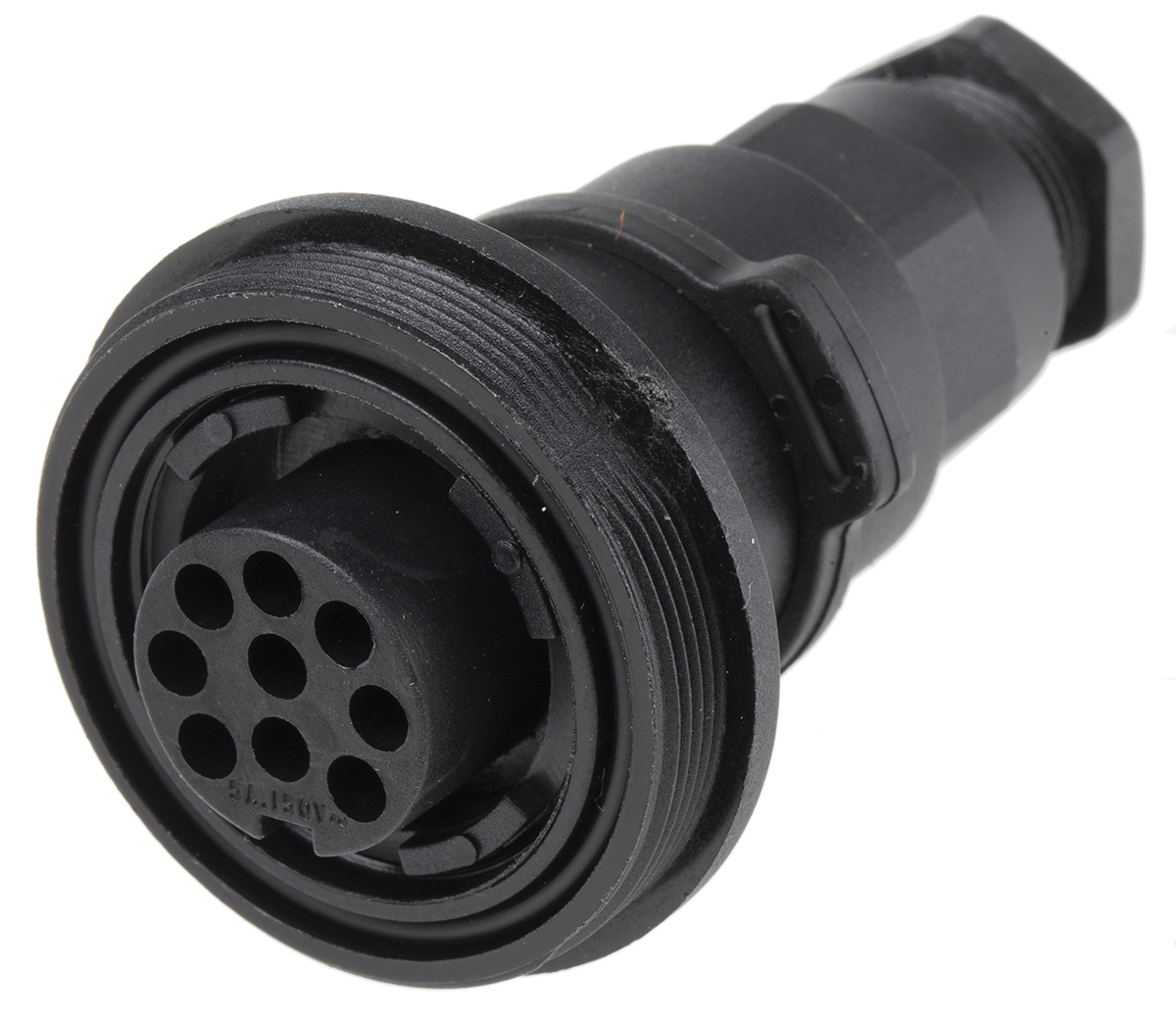 Bulgin Circular Connector, 9 Contacts, In-Line, Standard Connector, Socket, Female, IP68, Standard Buccaneer Series