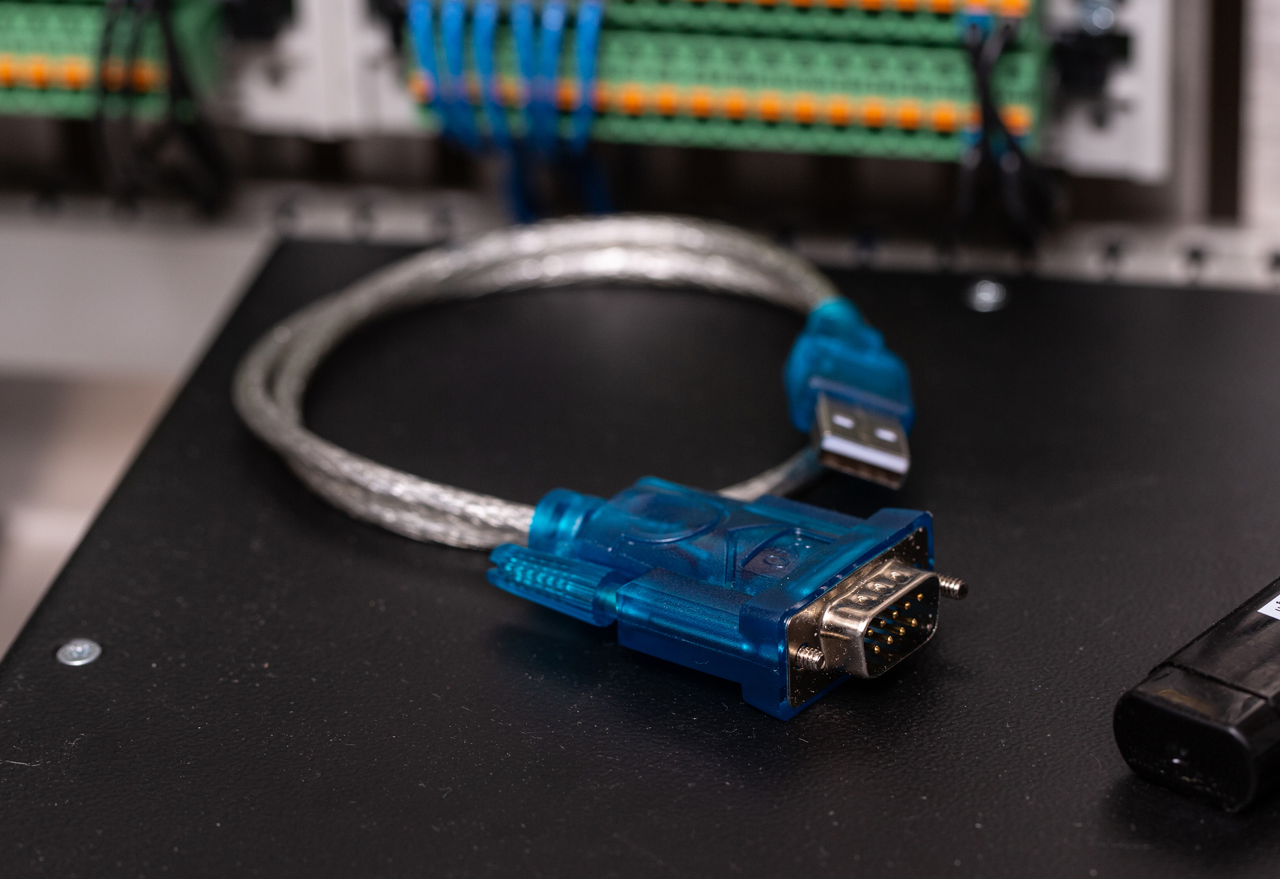 RS PRO RS232 USB A Male to D-sub, 9 Pin Male Converter Cable