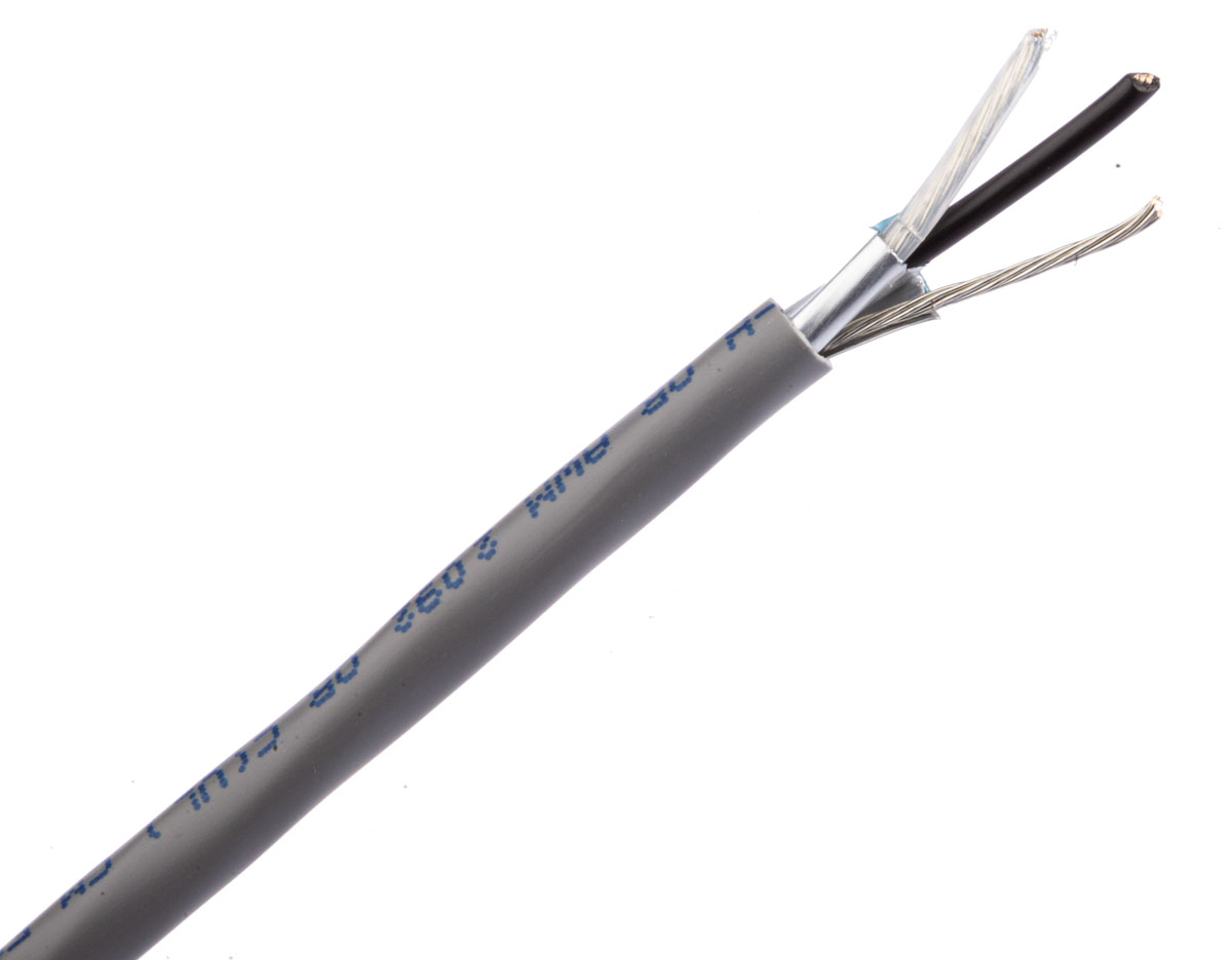 BeldenYE00423 Series 2 Core Line level Low Voltage signal Cable, 0.5 mm² CSA, 5.18mm od, 152m, Chrome