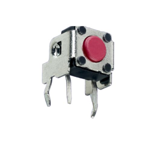 APEM Red Tact Switch, SPST 50mA 8.35mm Through Hole