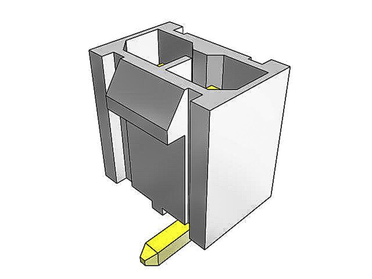 Samtec, IPBD Male Crimp Connector Housing, 4.19mm Pitch, 8 Way, 2 Row