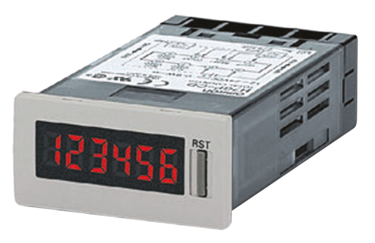 Omron H7GP Counter, 6 Digit LCD, 5kHz, 100 → 240 V ac