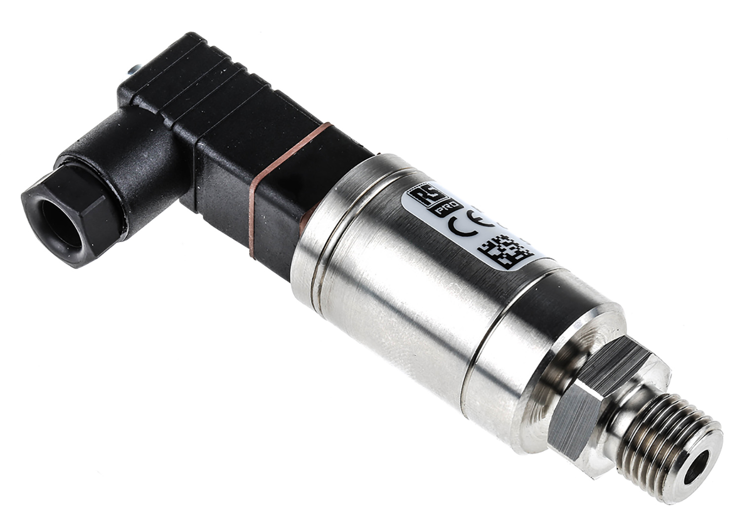 RS PRO Pressure Sensor, 0bar Min, 10bar Max, Current Output, Relative Reading