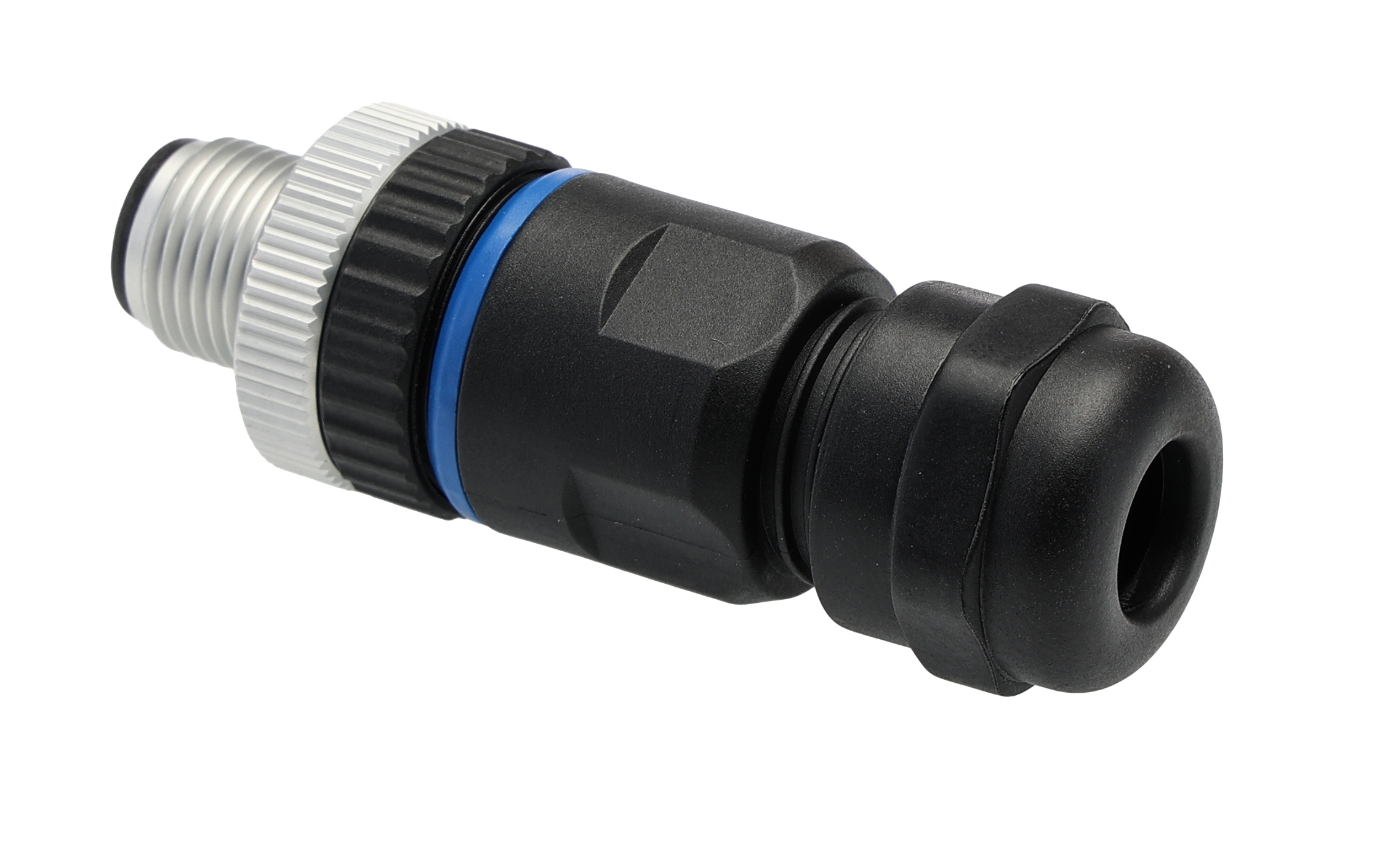 Bulgin Circular Connector, 8 Contacts, Panel, M12 Connector, Plug, Male, IP67, Buccaneer M12 Series