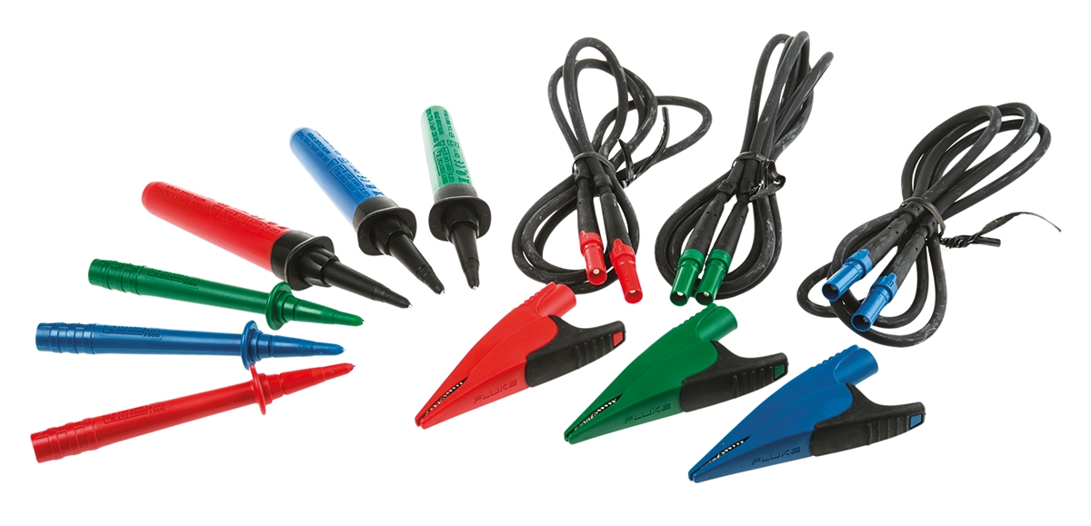 Fluke TL165X Test Lead Set, For Use With 1650 Series, 1650B Series