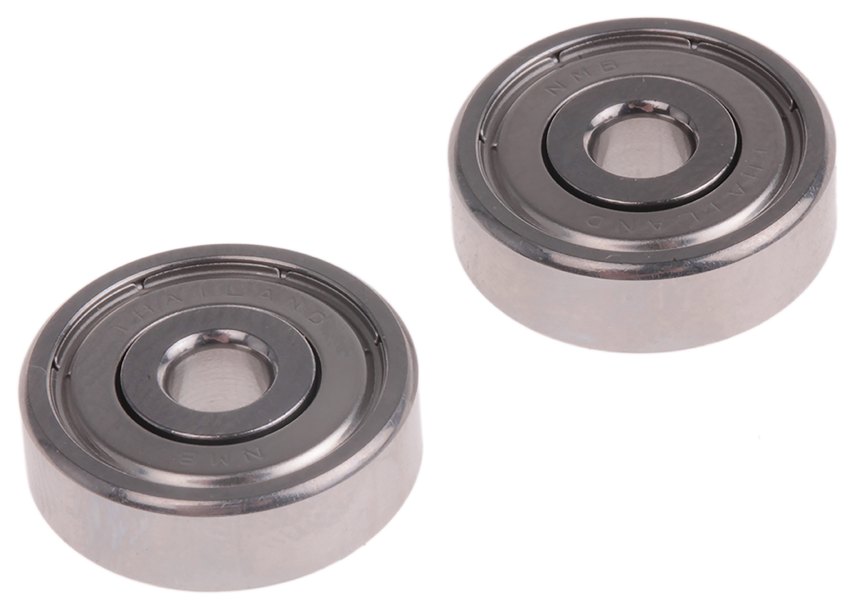 NMB DDR-1640HHRA1P25LY121 1 Row Ball Bearing - 4 mm ID, 16 mm OD