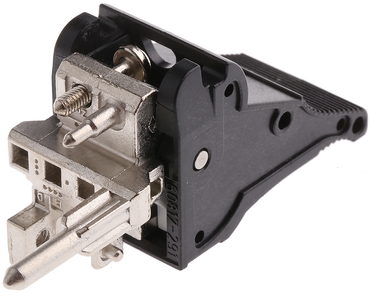 nVent SCHROFF Black, Grey Aluminium, 3U, 4HP