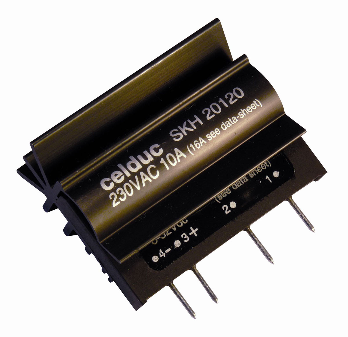 Celduc SK Series Solid State Relay, 10 A Load, PCB Mount, 280 V ac Load, 32 V dc Control