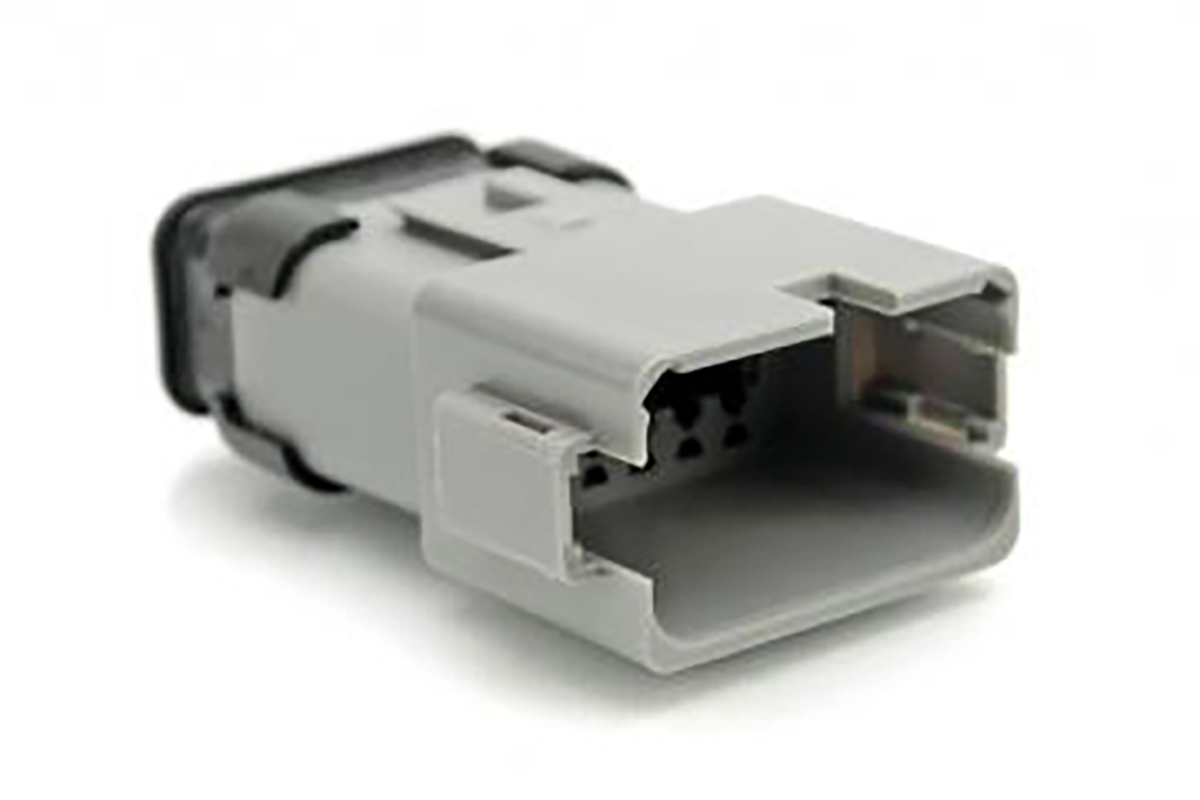 Amphenol Industrial, AT Automotive Connector Socket Grey Cable Mount 12 Way, Crimp Termination AT04-12PA-SRGRY