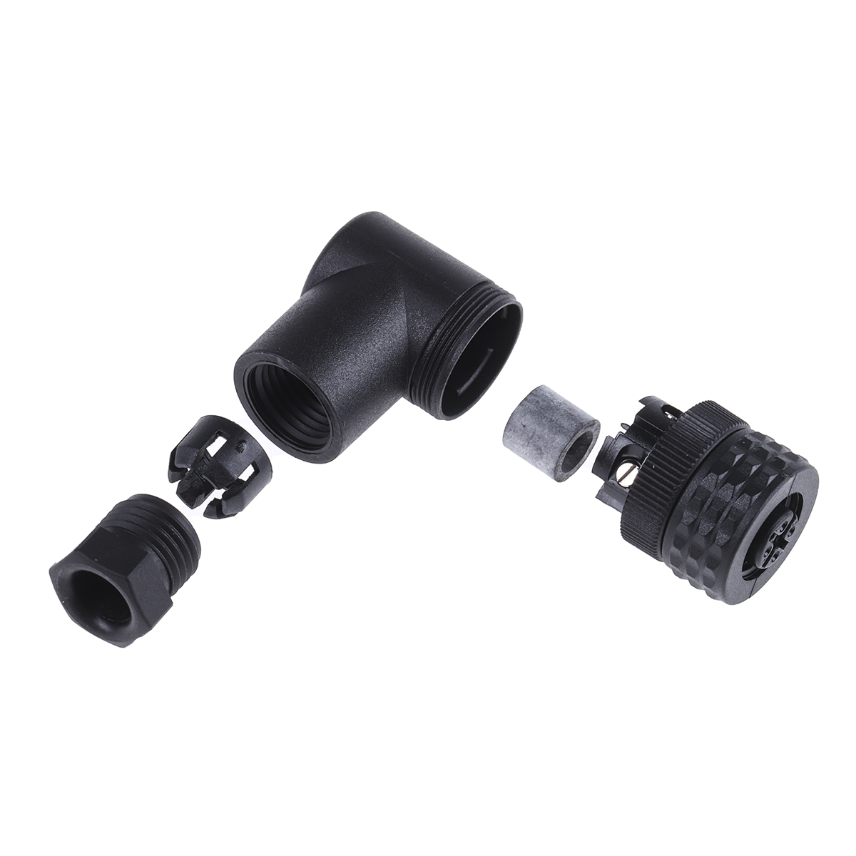 Hirschmann Circular Connector, 4 Contacts, Cable, M12 Connector, Socket, Female, IP67, E Series