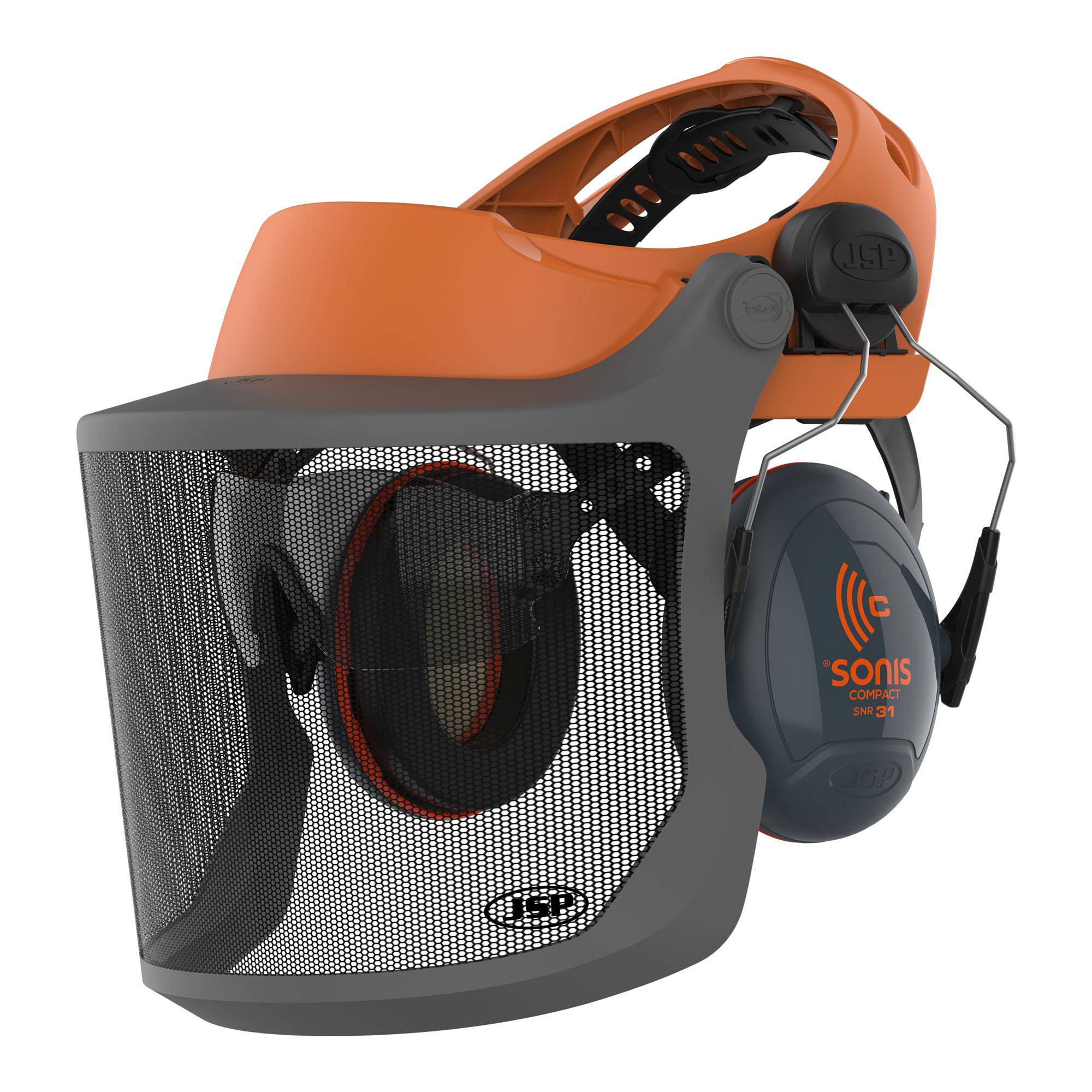 JSP Clear ABS (Helmet) Brow Guard with Brow Guard , Resistant To Impact