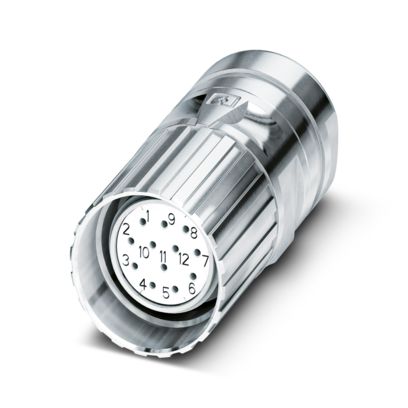 Phoenix Contact Circular Connector, 16 Contacts, Cable, M23 Connector, Socket, Female, IP67, CA Series