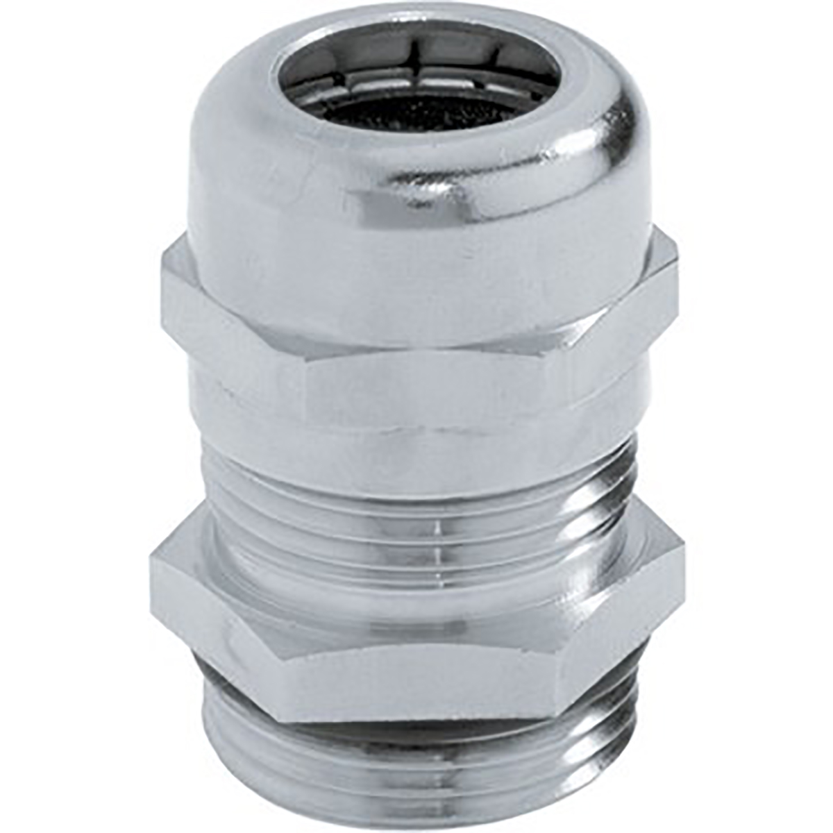 Lapp SKINTOP Series Metallic Nickel Plated Brass Cable Gland, M16 Thread, 4.5mm min., 10mm max., IP68, IP69