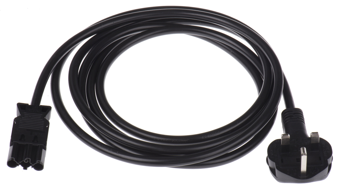 Wieland ST18 Series Cord Set, Female, 16A, IP20