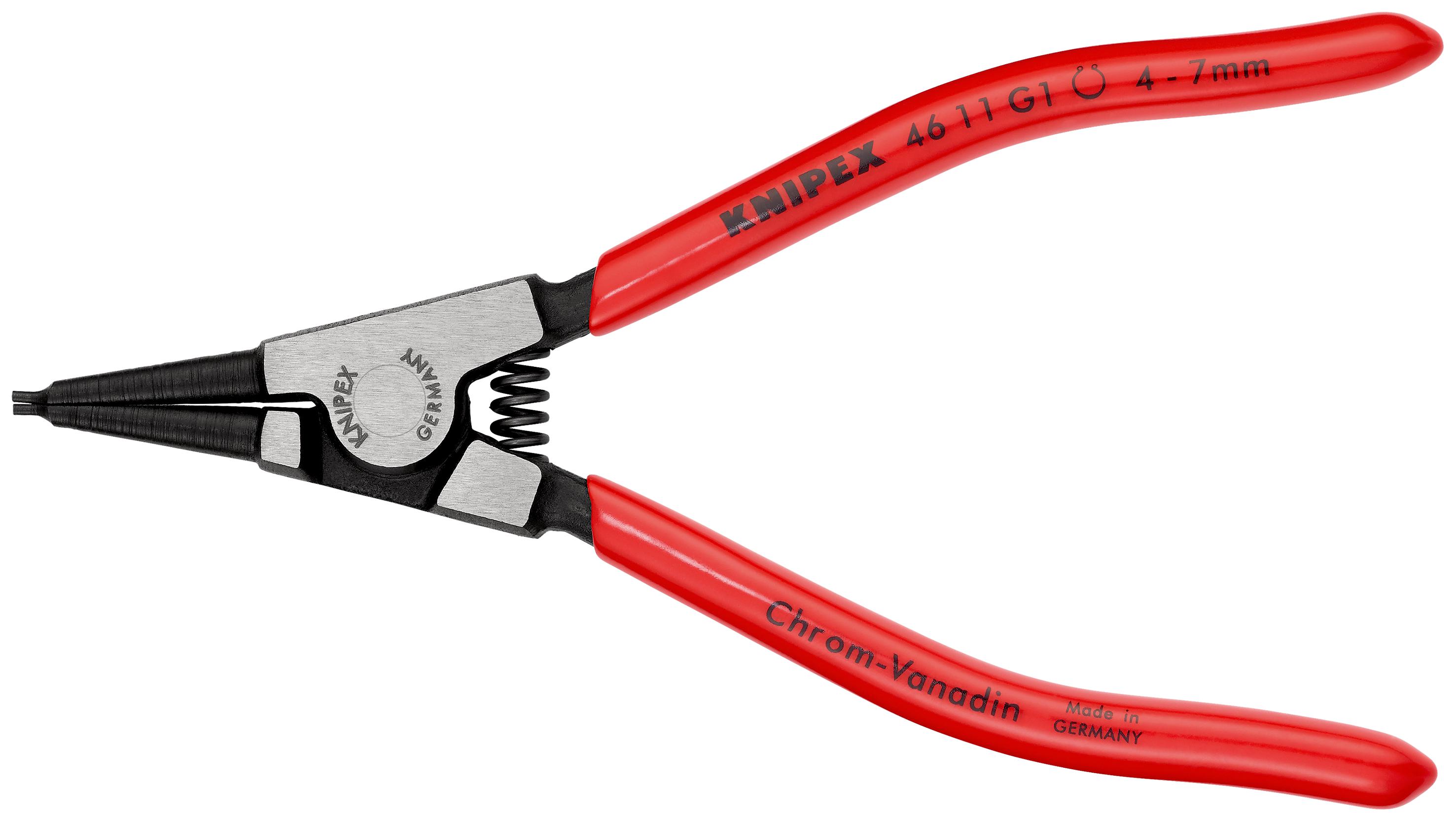 Knipex 46 11 G1 Pliers, 140 mm Overall, Straight Tip