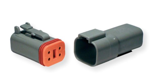 Deutsch, DT Automotive Connector Plug 6 Way DT06-6S