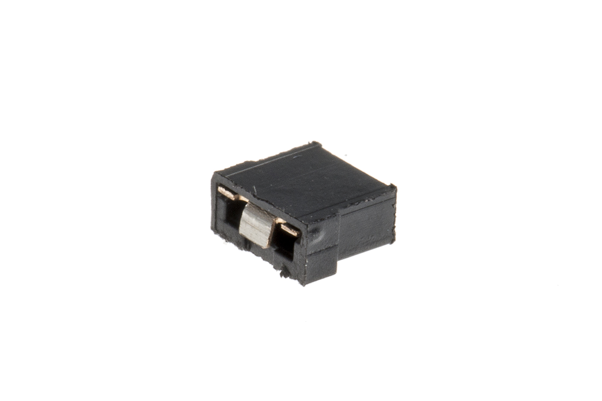 HARWIN Jumper Female Straight Black Open Top 2 Way 1 Row 2mm Pitch