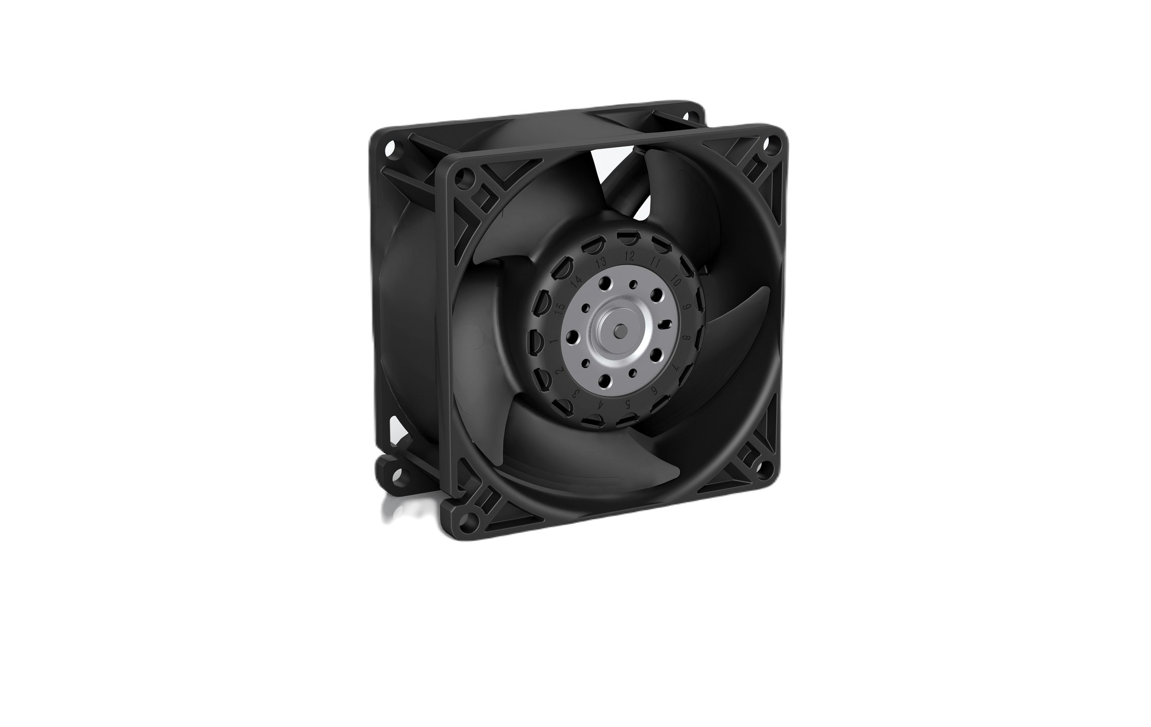 ebm-papst Axial Fan, 48 V dc, AC/DC Operation, 204m³/h, 39W, 4mA Max, IP68, 80 x 80 x 38mm