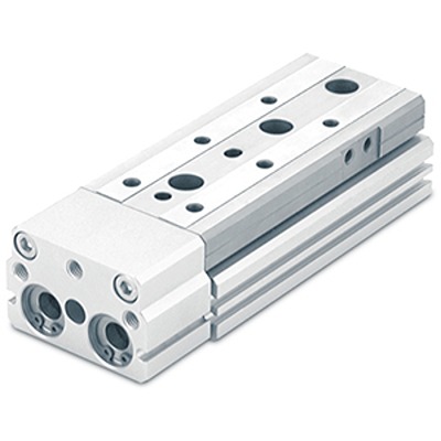 SMC Pneumatic Guided Cylinder - MXQ16-30, 16mm Bore, 30mm Stroke, MXQ Series, Double Acting