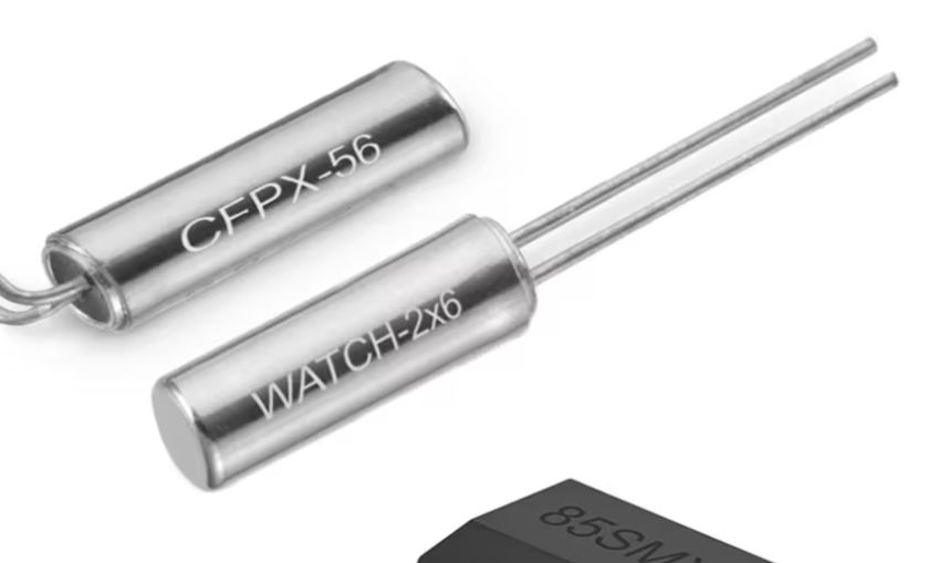 Wurth Elektronik 32.768kHz Crystal Cylinder 2-Pin 2 x 6mm