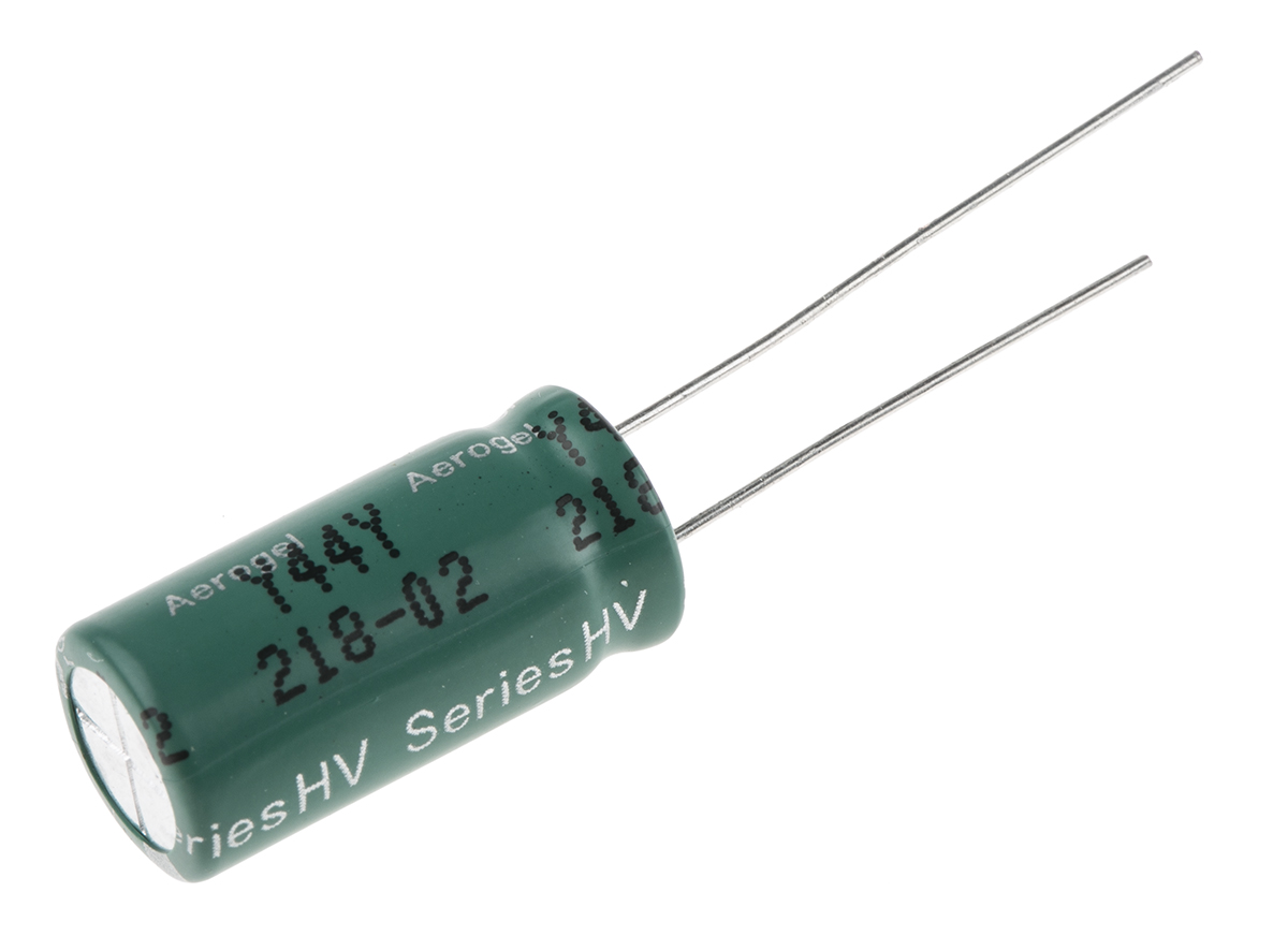 Eaton 5F Supercapacitor -10 → +30% Tolerance 2.7V dc, Through Hole