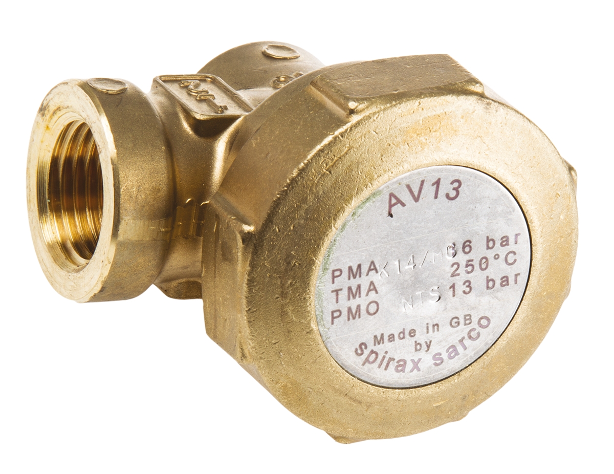 Spirax Sarco Brass Air Vent 1/2 in BSPP