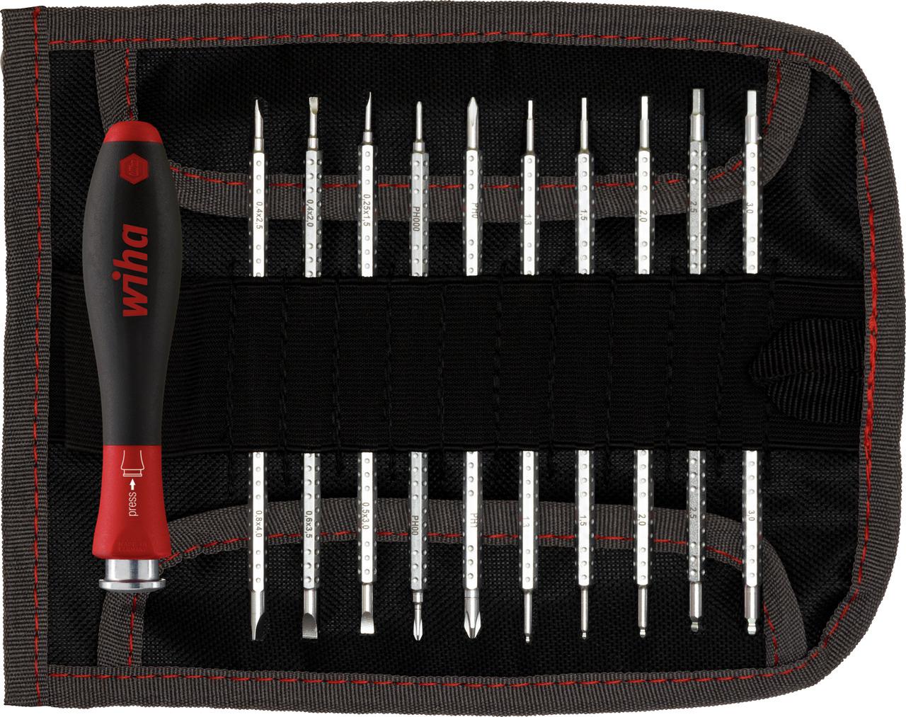 Wiha Interchangeable Screwdriver Set, 12-Piece