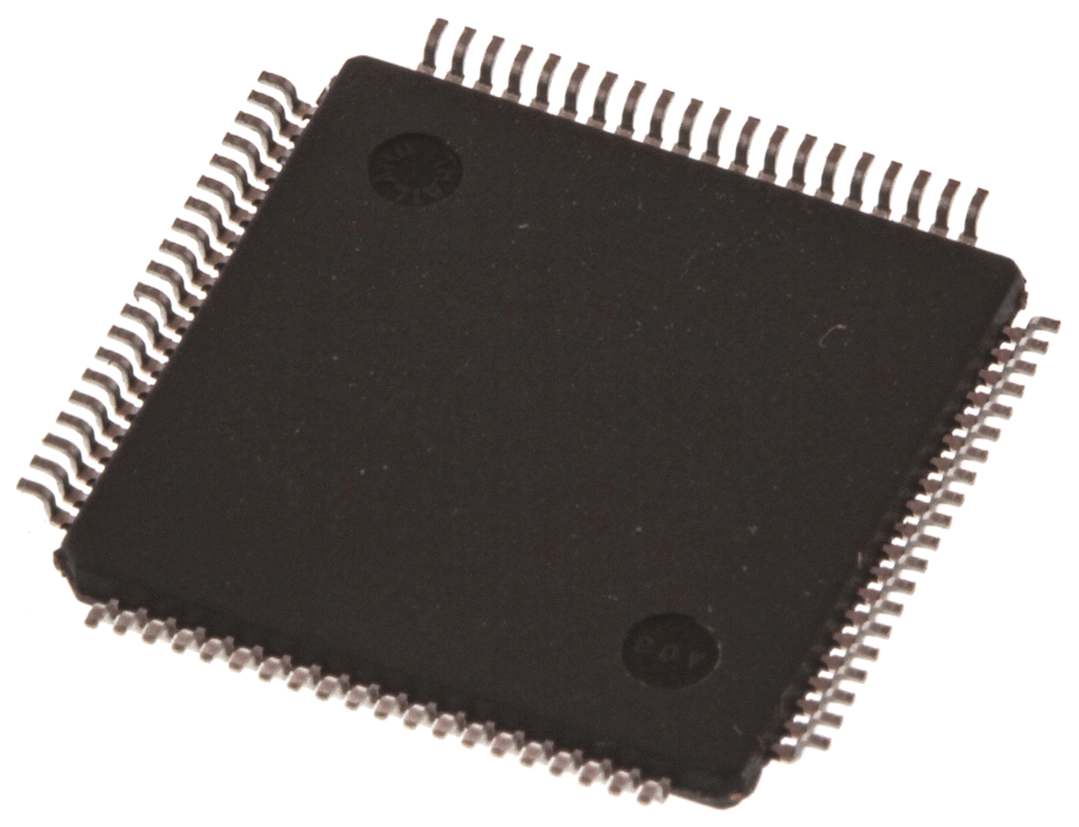 Microchip, 8 bit PIC, PIC18F46K22 Microcontroller, 64 MHz, 64kB FLASH, 44-Pin TQFP