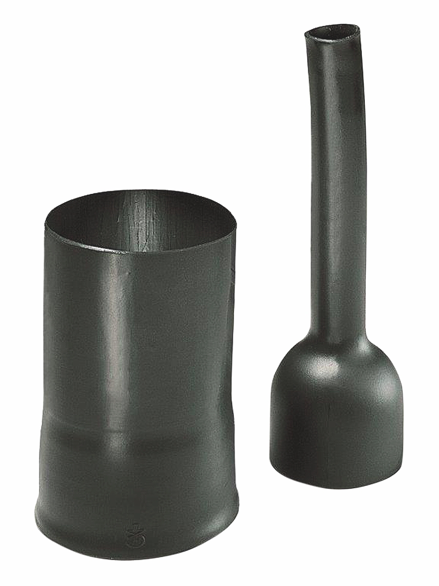 HellermannTyton Cable Boot Black, Polyolefin, 22.3mm
